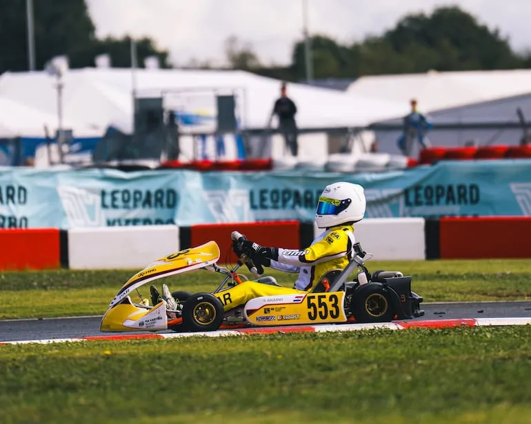 Galeano busca cerrar con broche de oro en el Karting Academy Trophy