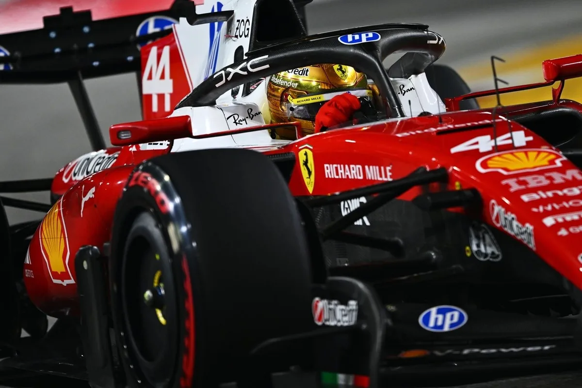 Ferrari analiza la estrategia que afectó a Hamilton en Singapur
