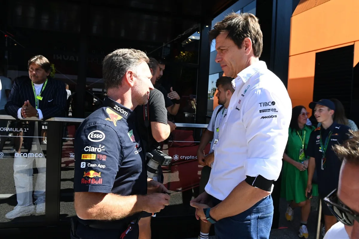 La estrategia psicológica de Horner: prohibir mencionar a Mercedes en Red Bull
