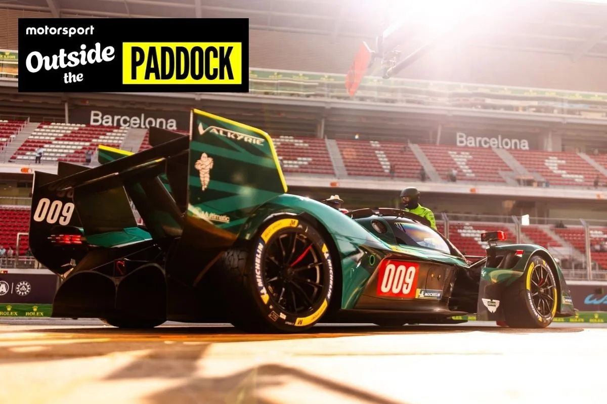 Aston Martin prueba un prototipo inspirado en F1 con récords en juego