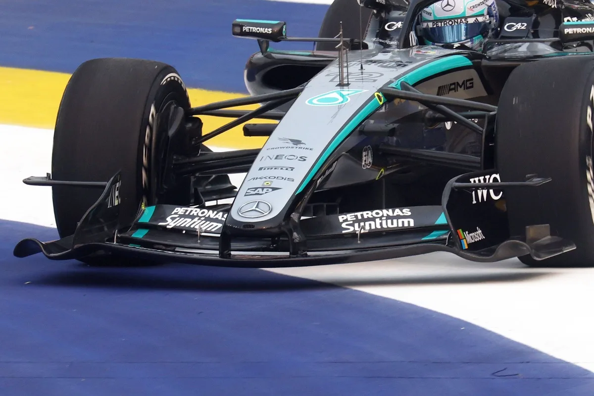 Mercedes ajusta su estrategia aerodinámica para la temporada 2027 de F1