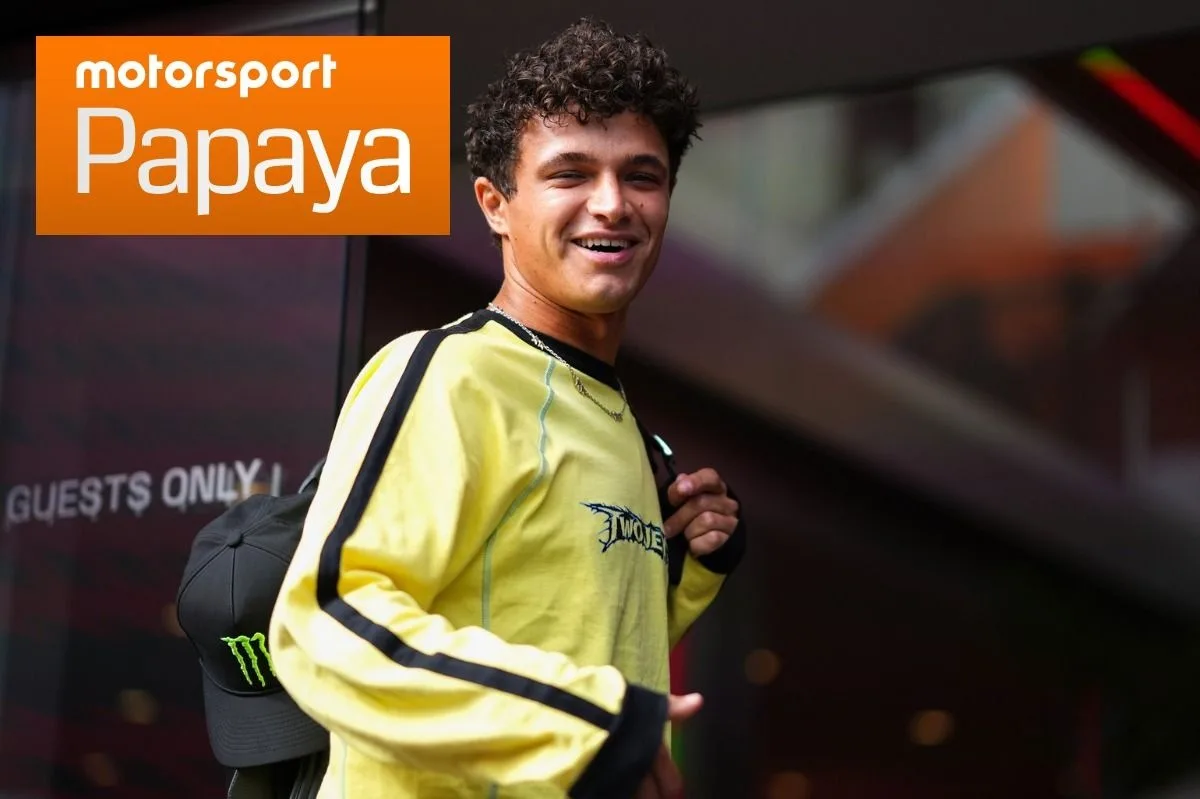 Lando Norris lanza colección de ropa inspirada en los años 70