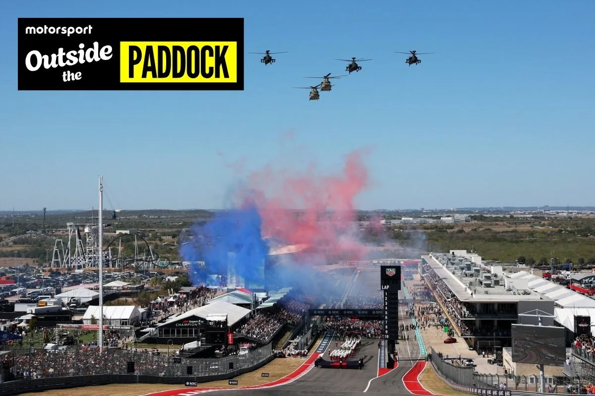 F1 en Austin: equipos lucen colecciones especiales con estilo texano