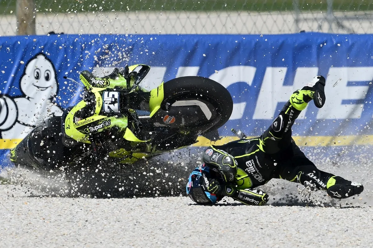 Aprilia demuestra competitividad en el mundial de motos a pesar de lesiones