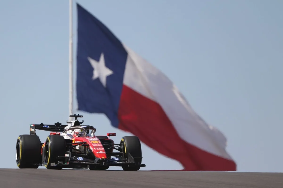 Leclerc domina los entrenamientos libres del GP de Austin; Ferrari muestra su potencial