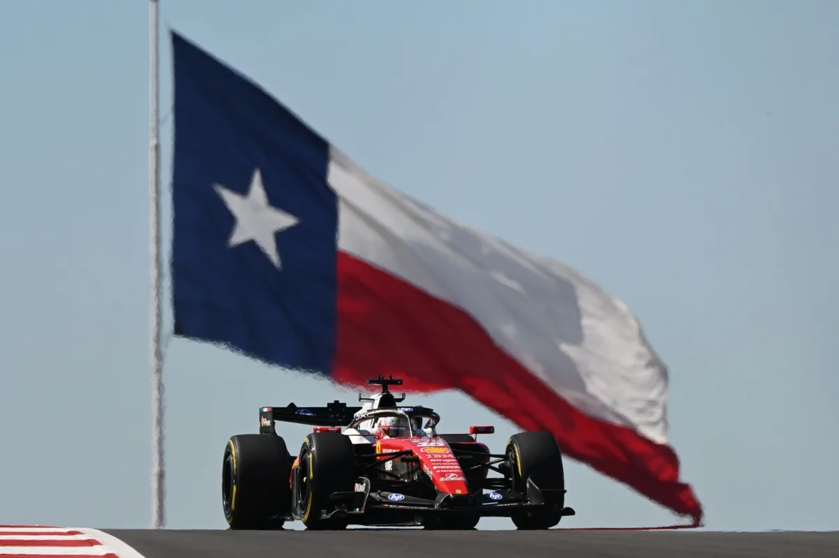 Leclerc domina en Austin: Ferrari lidera los entrenamientos de la F1