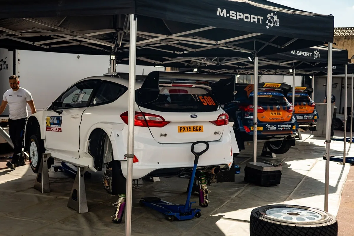M-Sport prueba su auto de rally para el 2027 en Portugal