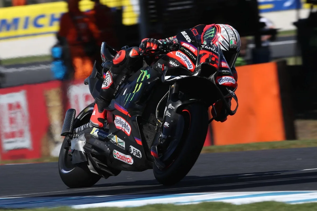 Bezzecchi domina los entrenamientos del GP de Australia con Aprilia en racha