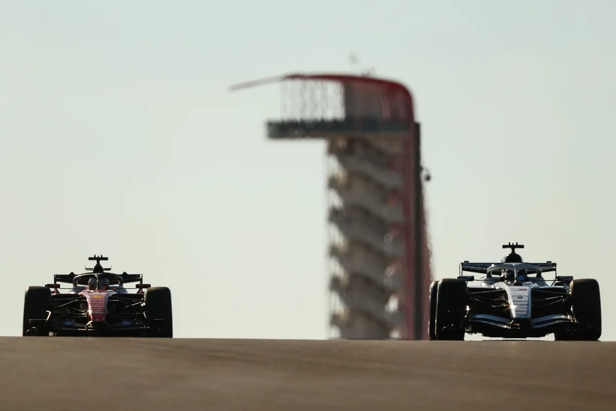 Ferrari y Red Bull dominan los entrenamientos libres en Austin; Mercedes en dificultades