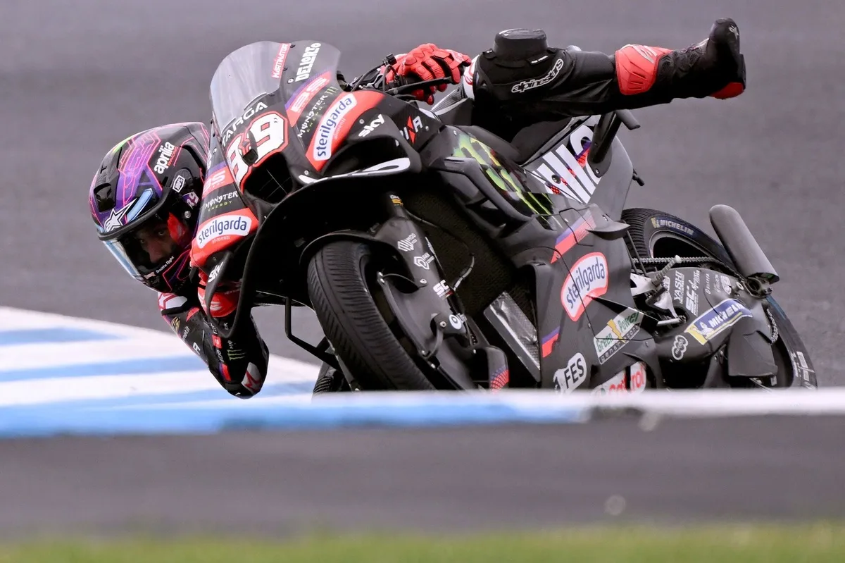 Accidente en Australia complica la lucha por el título en el Mundial de Motociclismo