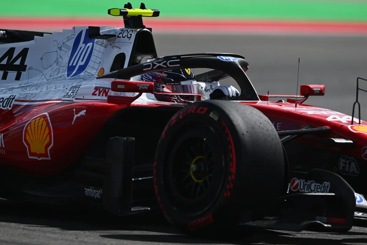 Hamilton domina los entrenamientos en Austin mientras Ferrari busca cerrar la brecha