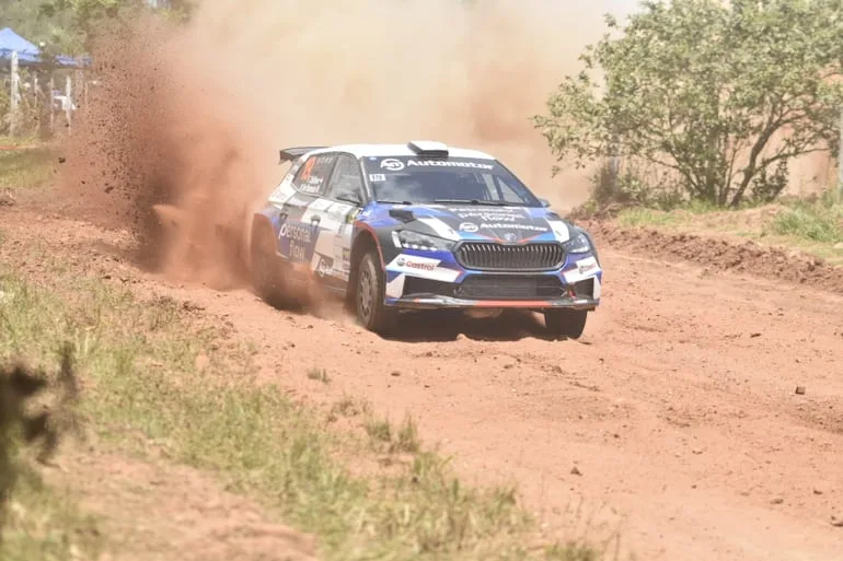 Fau Zaldívar lidera la clasificación del Rally del Chaco 2026