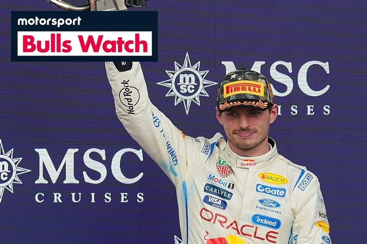 Red Bull identifica problemas técnicos tras desempeño de Verstappen en GP de EE.UU.
