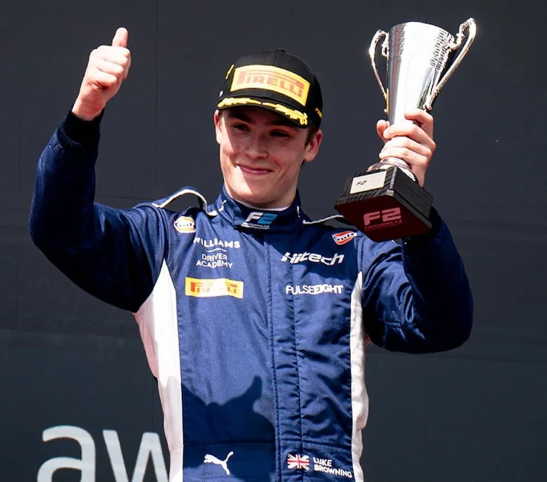 Luke Browning debutará en Fórmula 1 con Williams en México y Brasil