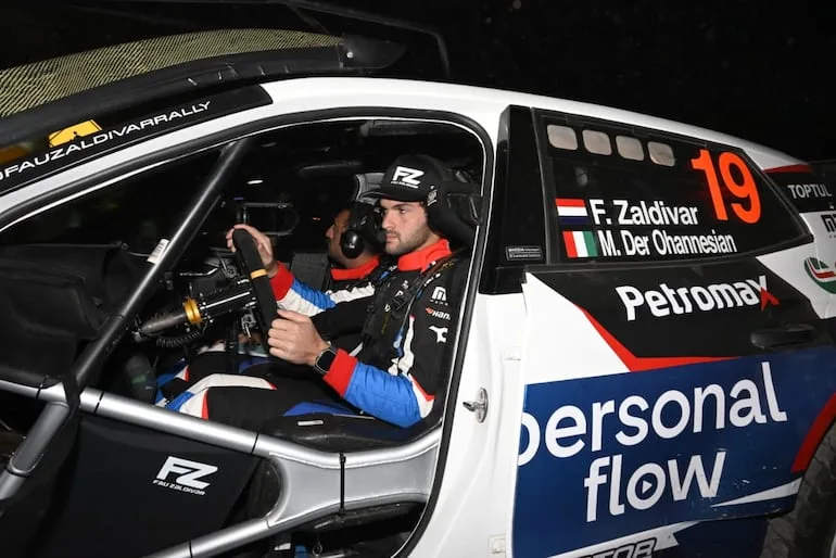 Fau Zaldívar busca conquistar el Rally del Chaco con estrategia ofensiva