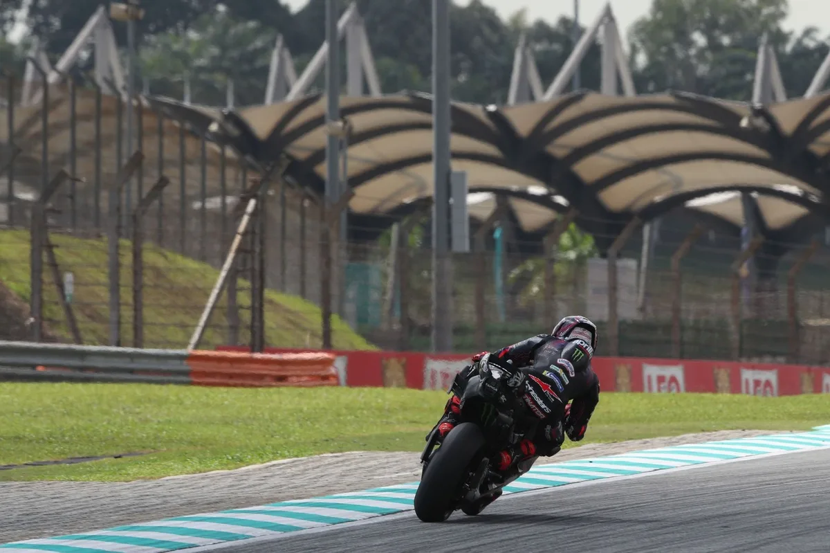 MotoGP en Sepang: así quedaron los entrenamientos libres del Gran Premio de Malasia