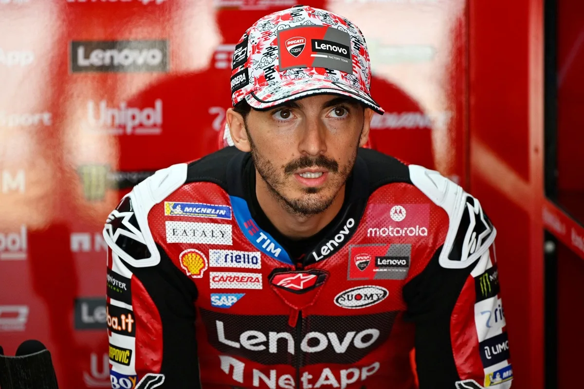 Bagnaia enfrenta desafíos técnicos en su moto durante pruebas en Malasia