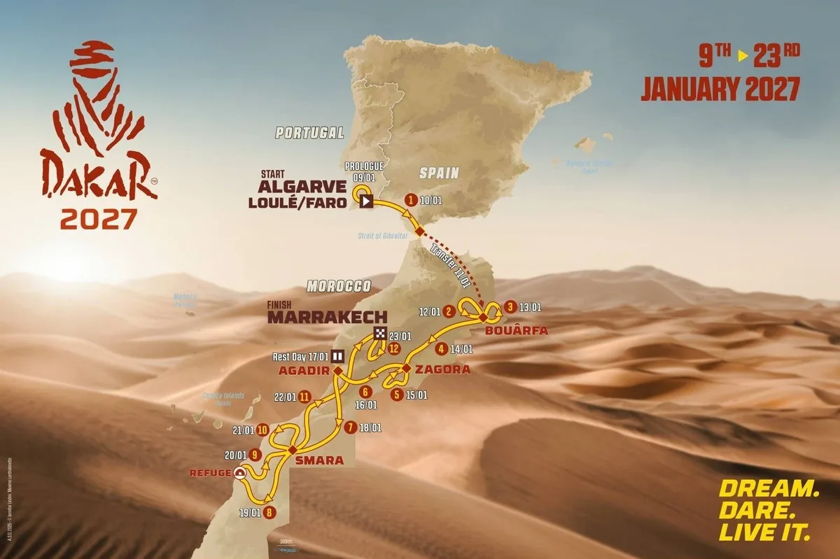 Dakar 2027 se mudará a Portugal y Marruecos por situación en Oriente Medio