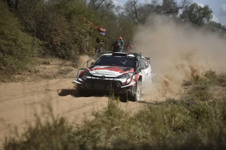 Galanti se posiciona como favorito en el Rally del Chaco 2026