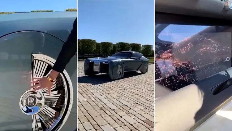 Rolls Royce 103EX: El Futuro de la Movilidad Autónoma y de Lujo sin Volante ni Ruedas al Descubierto para 2035!